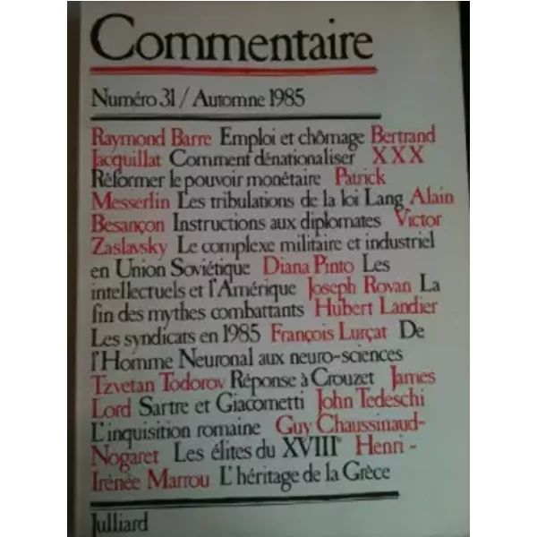 Commentaire n31 - Collectif