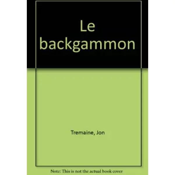 Le Backgammon - Jon Tremaine-image