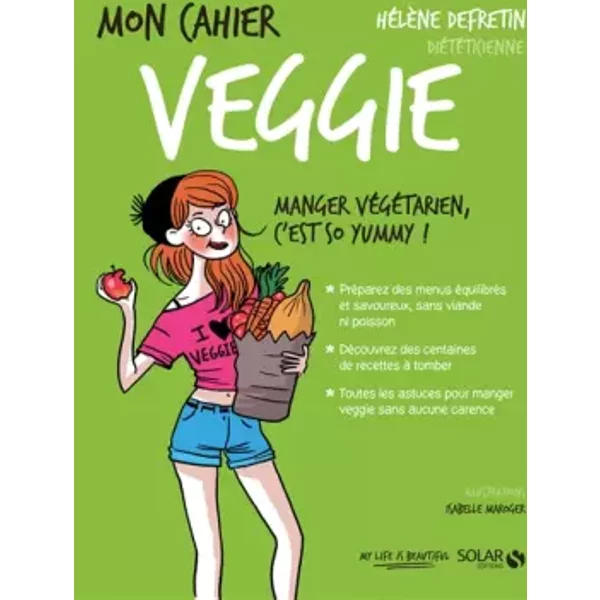 Mon Cahier Veggie - HéLèNe Defretin, Isabelle Maroger-image