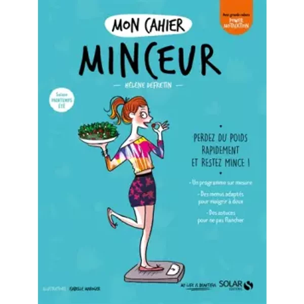 Mon Cahier Minceur Printemps-éTé - HéLèNe Defretin Et Isabelle Maroger-image