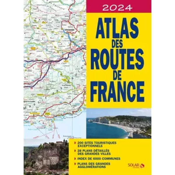 Atlas des routes de France 2024 - Collectif