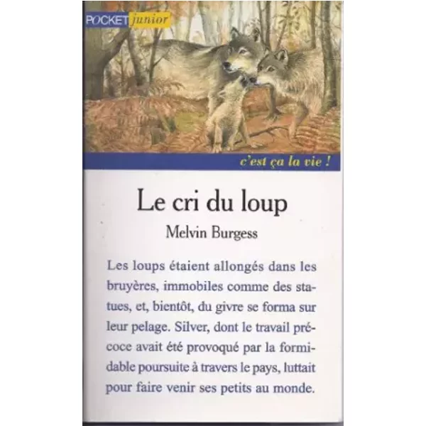 Le Cri Du Loup - Melvin Burgess-image
