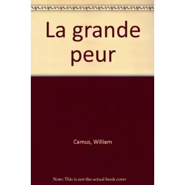La Grande Peur - William Camus-image
