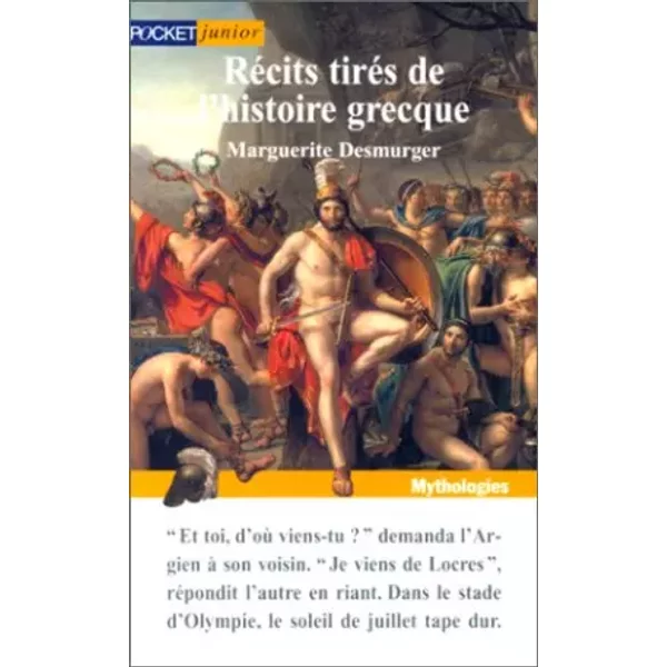 RéCits TiréS De L'histoire Grecque - Marguerite Desmurger-image