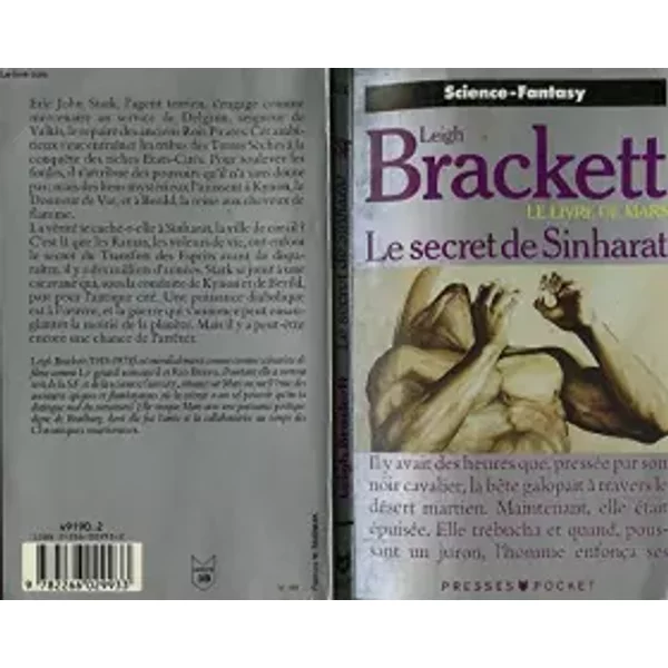 Le Secret De Sinharat (Le Livre De Mars, Tome 2) - Leigh Brackett-image