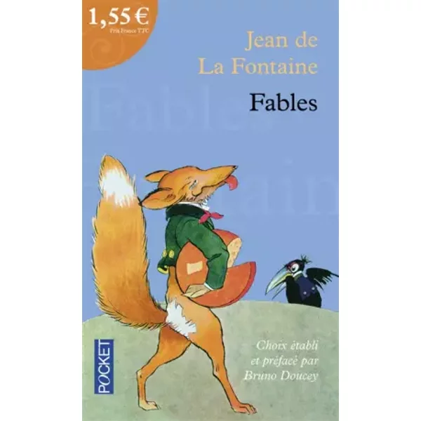 Fables à 1,55 Euros - Jean De La Fontaine, Bruno Doucey-image