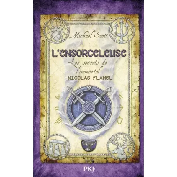 Les Secrets De L'immortel Nicolas Flamel, Tome 3 : L'ensorceleuse - Michael Scott, FréDéRique Fraisse-image