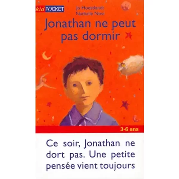 Jonathan Ne Peut Pas Dormir - Jo Hoestlandt Et Nathalie Novi-image