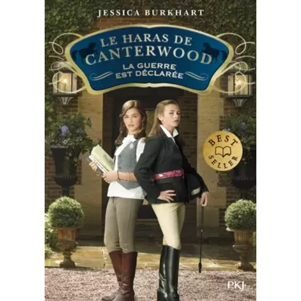 Le Haras De Canterwood - Tome 02 : La Guerre Est DéClaréE (2) - Jessica Burkhart, Christine Bouchareine-image