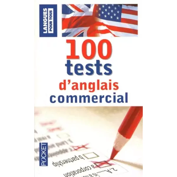 100 Tests D'anglais Commercial - Michel Marcheteau, Jean-Pierre Berman, Michel Savio-image