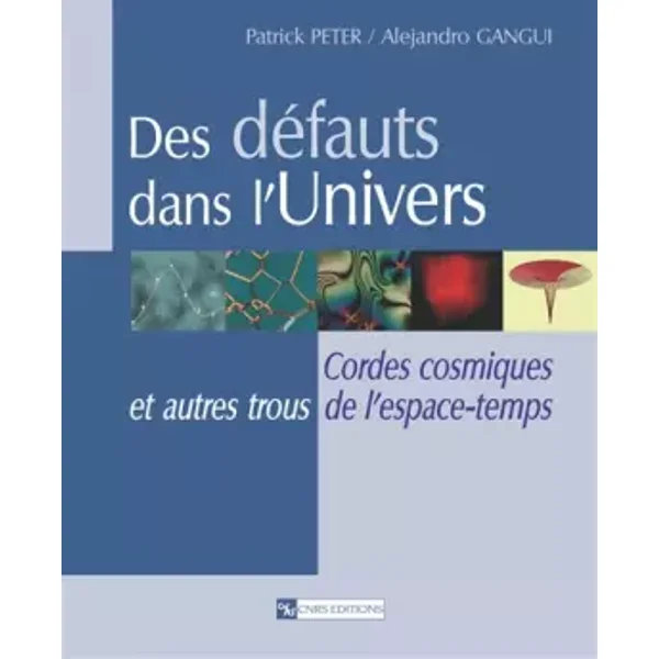Des défauts dans l'Univers : Cordes cosmiques et autres trous de l'espace-temps - Patrick Peter, Alejandro Gangui
