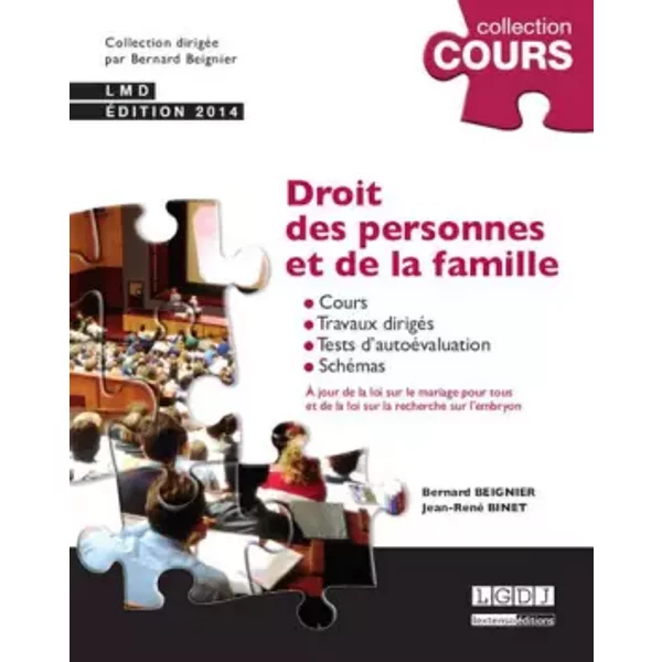 Droit Des Personnes Et De La Famille - Bernard Beignier, Jean-Rene Binet-image