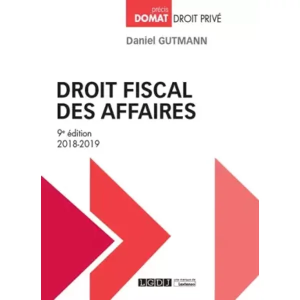 Droit Fiscal Des Affaires - Daniel Gutmann-image
