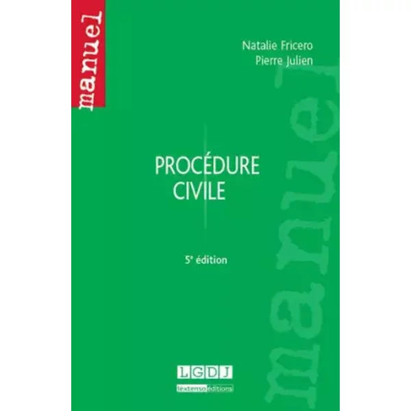 ProcéDure Civile, 5èMe Ed. - Natalie Fricero-image