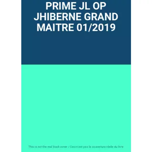 Prime Jl Op Jhiberne Grand Maitre 01/2019-image