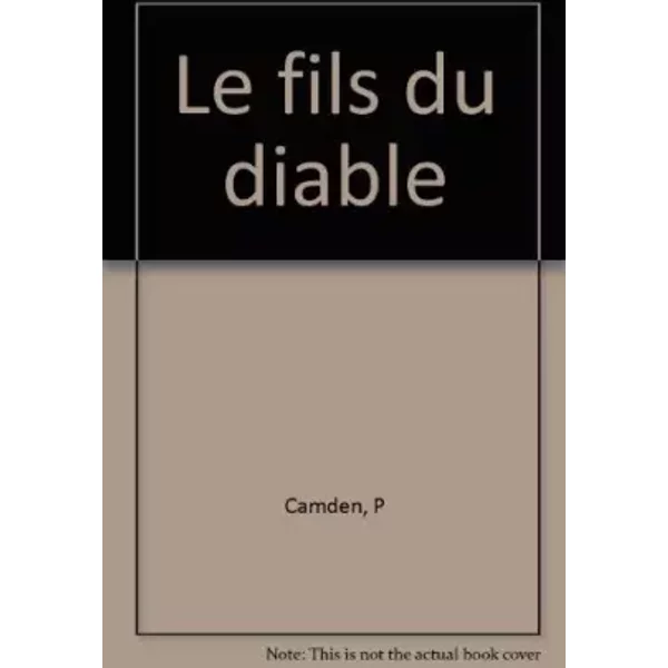 Le Fils Du Diable - Patricia Camden-image