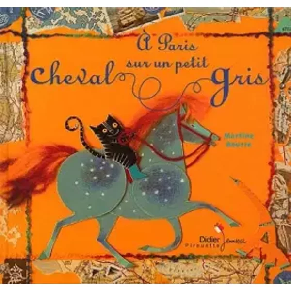 A Paris Sur Un Petit Cheval Gris - Martine Bourre-image