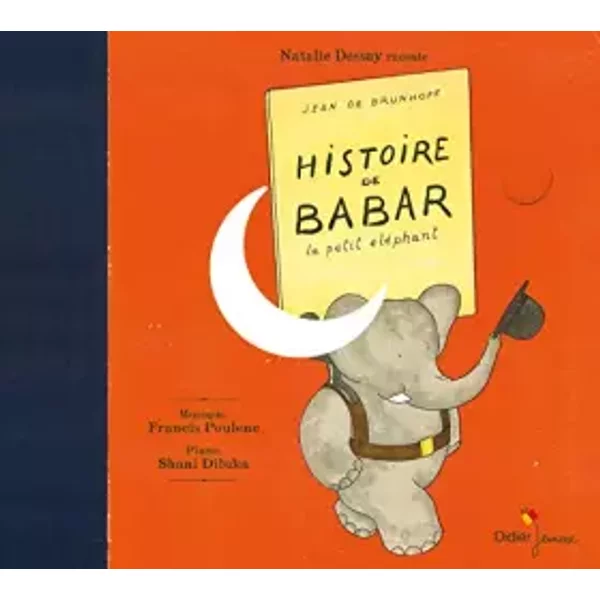 Histoire De Babar, Le Petit éLéPhant (Cd) - Jean De Brunhoff-image