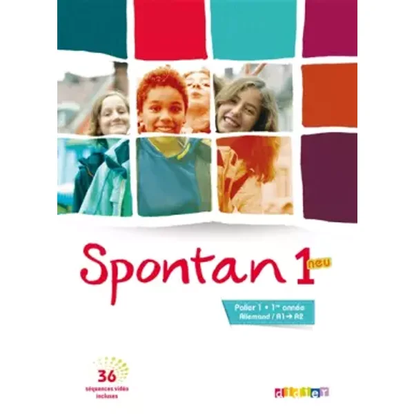 Spontan neu 1 - palier 1 - 1re année - Manuel + DVD - Marianne Hoock-Douilly, Caroline Rakotondravao, Aline Wegener, Nathalie Faure-Paschal