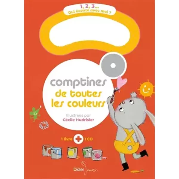 Comptines de toutes les couleurs (avec poignée) - Collectif