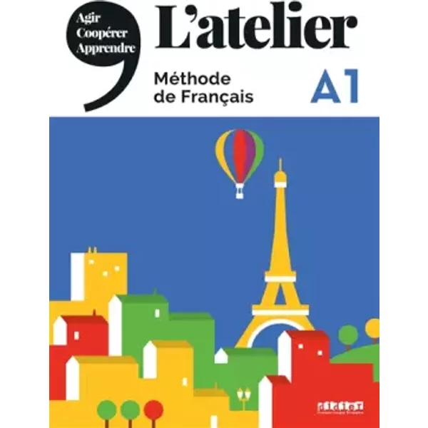 Atelier A1 Podrecznik + DVD-ROM - Marie-Noëlle Cocton, Emilie Pommier, Delphine Ripaud, Marie Rabin