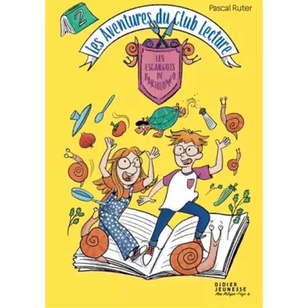 Les Aventures du Club Lecture - tome 2: Les Escargots de Bartolomeo - Pascal Ruter
