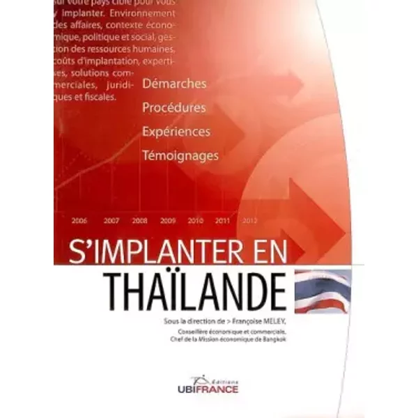 S'implanter en Thaïlande - Axelle De Donker, Sebastian Menthonnex, Françoise Meley, Chantal Roux