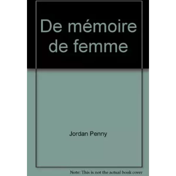 De MéMoire De Femme - Penny Jordan-image