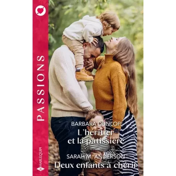 L'héRitier Et La PâTissièRe - Deux Enfants à ChéRir - Barbara Dunlop Et Sarah M. Anderson-image