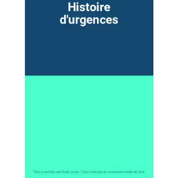 Histoire D'urgences-image