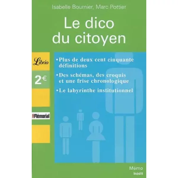 Le Dico Du Citoyen - Marc Pottier Et Isabelle Bournier-image