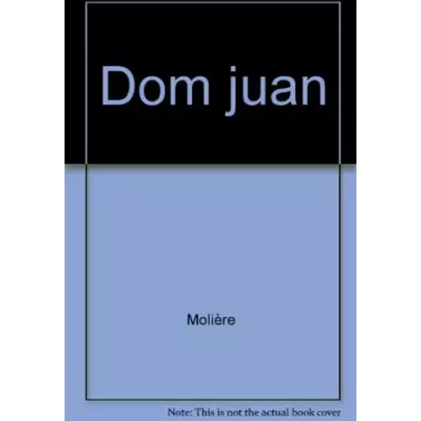 Dom Juan - MolièRe-image