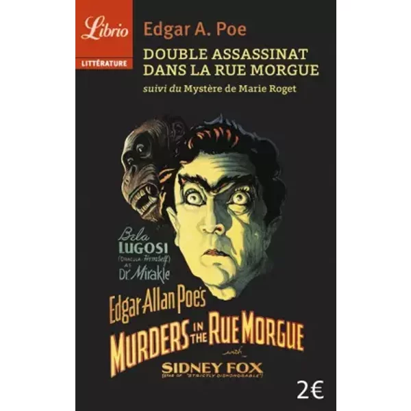 Double Assassinat Dans La Rue Morgue Suivi De Le MystèRe De Marie Roget - Edgar Allan Poe-image