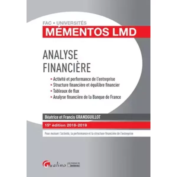 Analyse FinancièRe - BéAtrice Grandguillot, Francis Grandguillot-image
