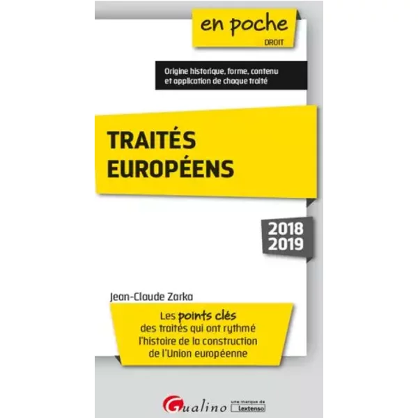 TraitéS EuropéEns - Jean-Claude Zarka-image