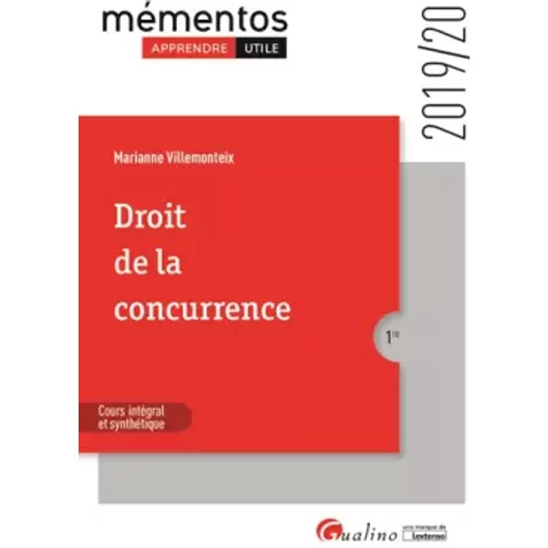 Droit De La Concurrence: IntèGre Les Dispositions De La Loi Pacte - Marianne Lecene-Villemonteix-image