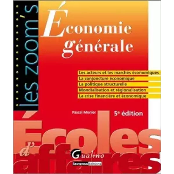Economie GéNéRale - Pascal Monier-image