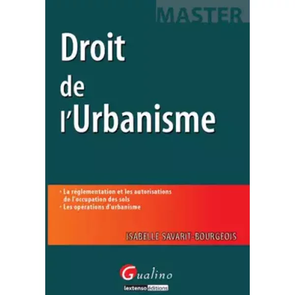Droit de l'Urbanisme - Isabelle Savarit-bourgeois