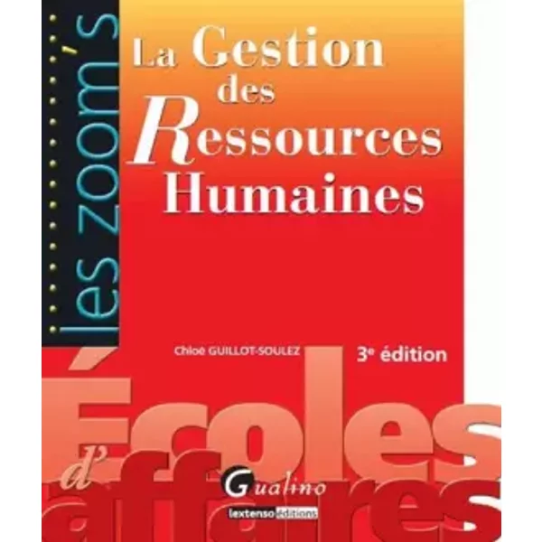 Zoom's La Gestion Des Ressources Humaines - Chloé Guillot-Soulez-image