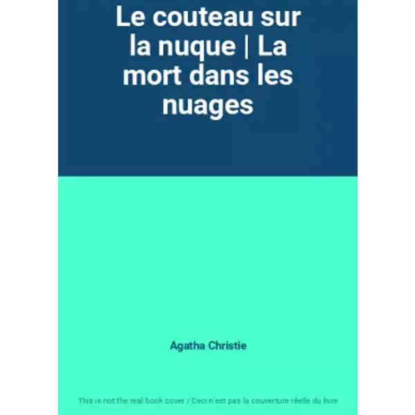 Le Couteau Sur La Nuque | La Mort Dans Les Nuages - Agatha Christie-image