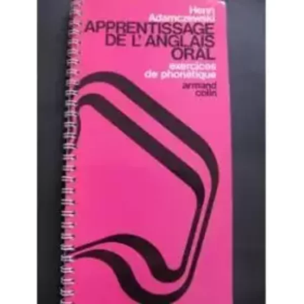 Apprentissage de l'anglais oral