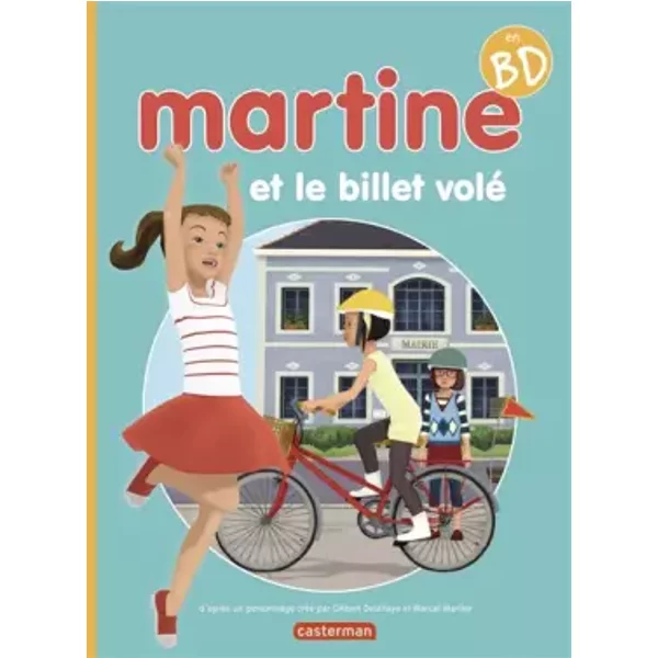 Martine Et Le Billet Volé - Gilbert Delahaye, Gregory BaranèS, Marcel Marlier-image
