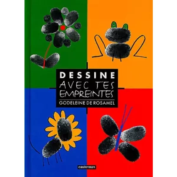 Dessine Avec Des Empreintes - Godeleine De Rosamel-image