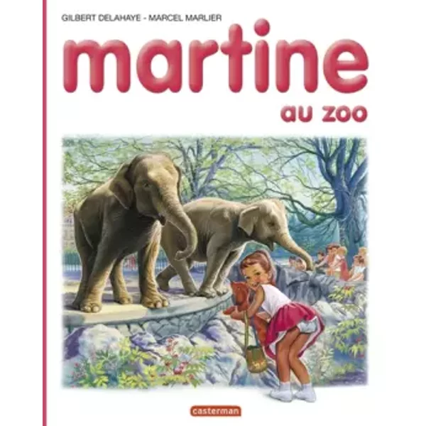 Martine, NuméRo 13 : Martine Au Zoo - Gilbert Delahaye-image