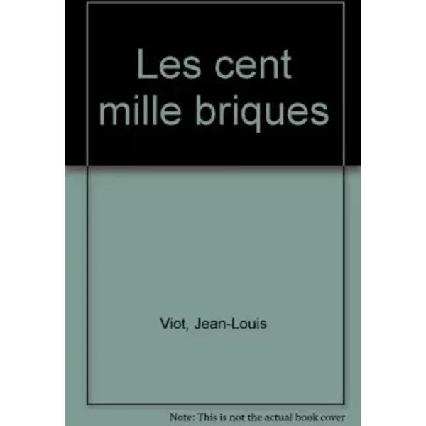Les Cent Mille Briques - Jean-Louis Viot-image