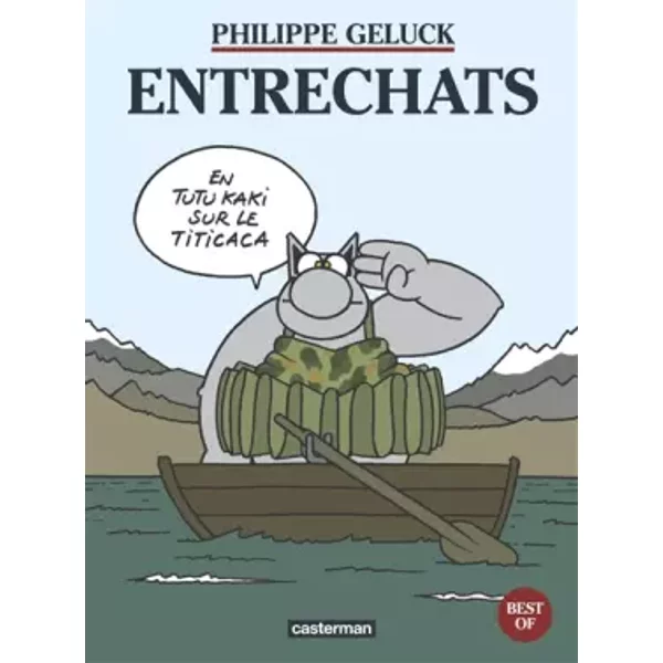 Le Chat - Best Of, Tome 4 : Entrechats - Philippe Geluck-image