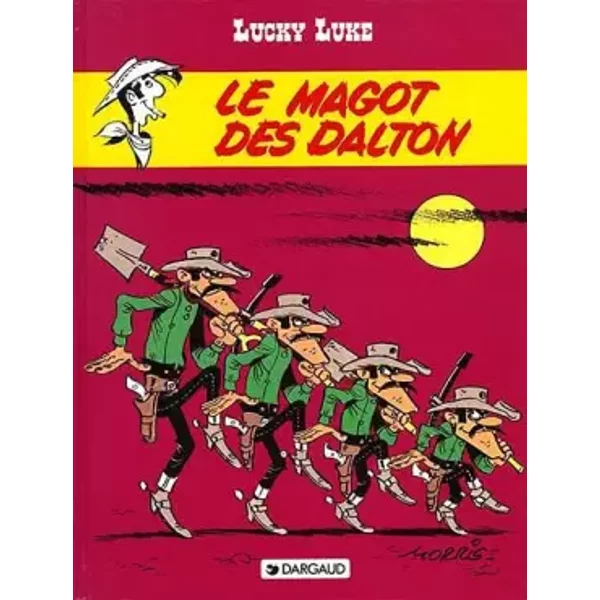 Lucky luke, tome 16 : Le magot des dalton - Morris, Vicq