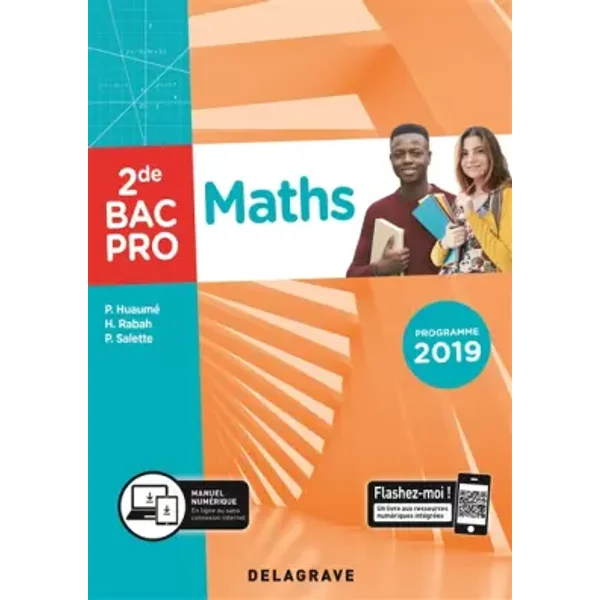 Maths 2de Bac Pro (2019) - Pochette élève - Pierre Salette, Patrick Huaumé, Hamid Rabah