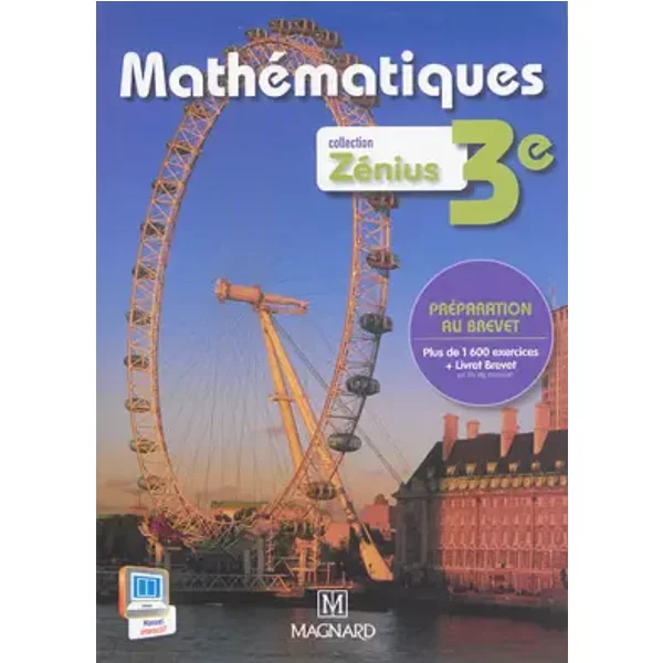 Mathématiques 3e : Manuel élève - Delphine Aleixandre, Xavier Andrieu, Claire Berlioz, Laure Brotreaud, Jean-Claude Perrinaud