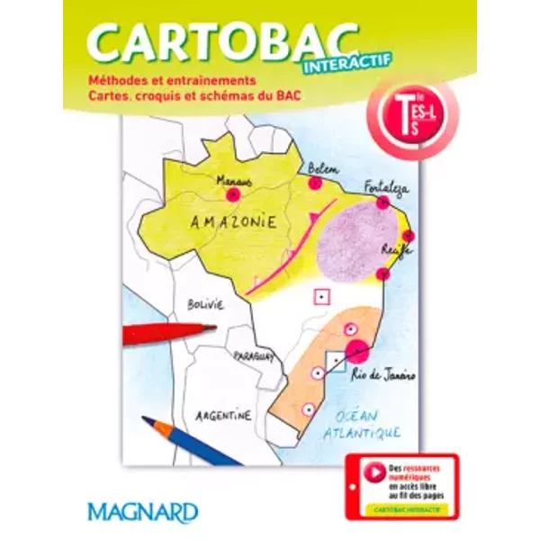 Cartobac Tles Es, L, S (2017) - Fichier De L'éLèVe - MichaËL Pardon, JEAN-FRANÇOIS Joly, Roger Reineri, JosÉ Riquier-image